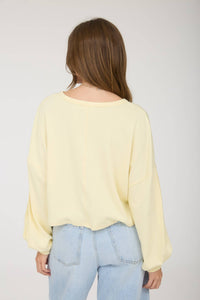 Lemonade Cropped Long Sleeve