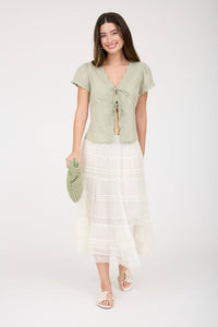 Sunday Stroll Tie Top