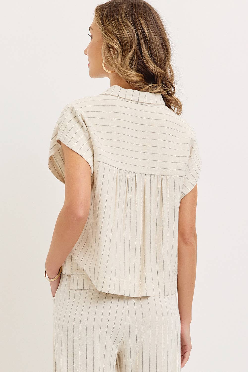 Resort Ready Striped Linen Pant
