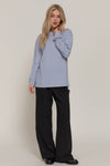 Long Sleeve Round Neck Cotton