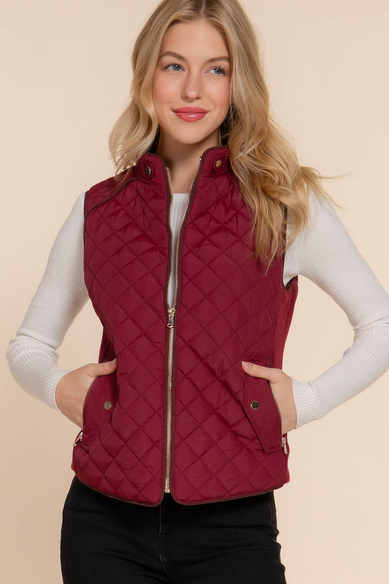 Quilted Comfort Vest