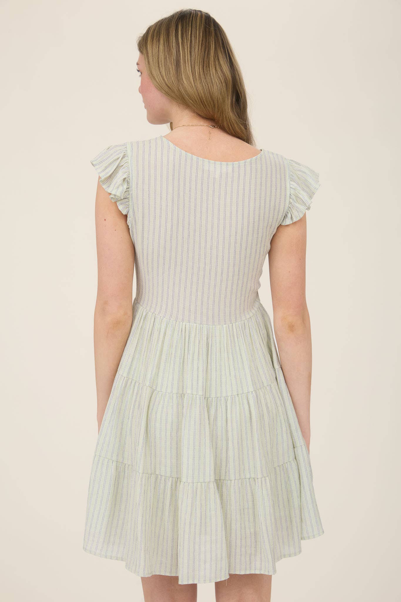 Sandy Shore Button Dress