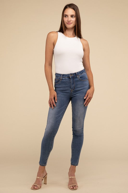 High Hopes Sleeveless Padded Bodysuit