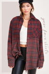 Good Vibes Flannel Shirt