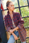 Good Vibes Flannel Shirt