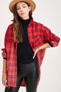 Good Vibes Flannel Shirt