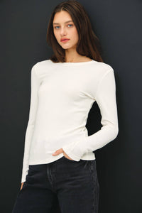 Ivory Essential Long Sleeve