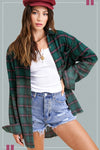 Good Vibes Flannel Shirt