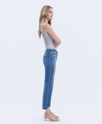 LoveVervet High Rise Crop Straight Jean