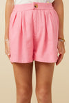 Thee Little Cherokee Linen Short