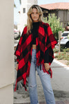 Be There Buffalo Tassel Poncho
