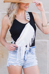 Saddle Up Fringe Crossbody Sling