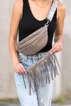 Saddle Up Fringe Crossbody Sling