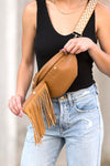Saddle Up Fringe Crossbody Sling
