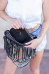 Saddle Up Fringe Crossbody Sling