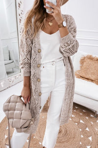 Eyes For You Sweater Cardigan