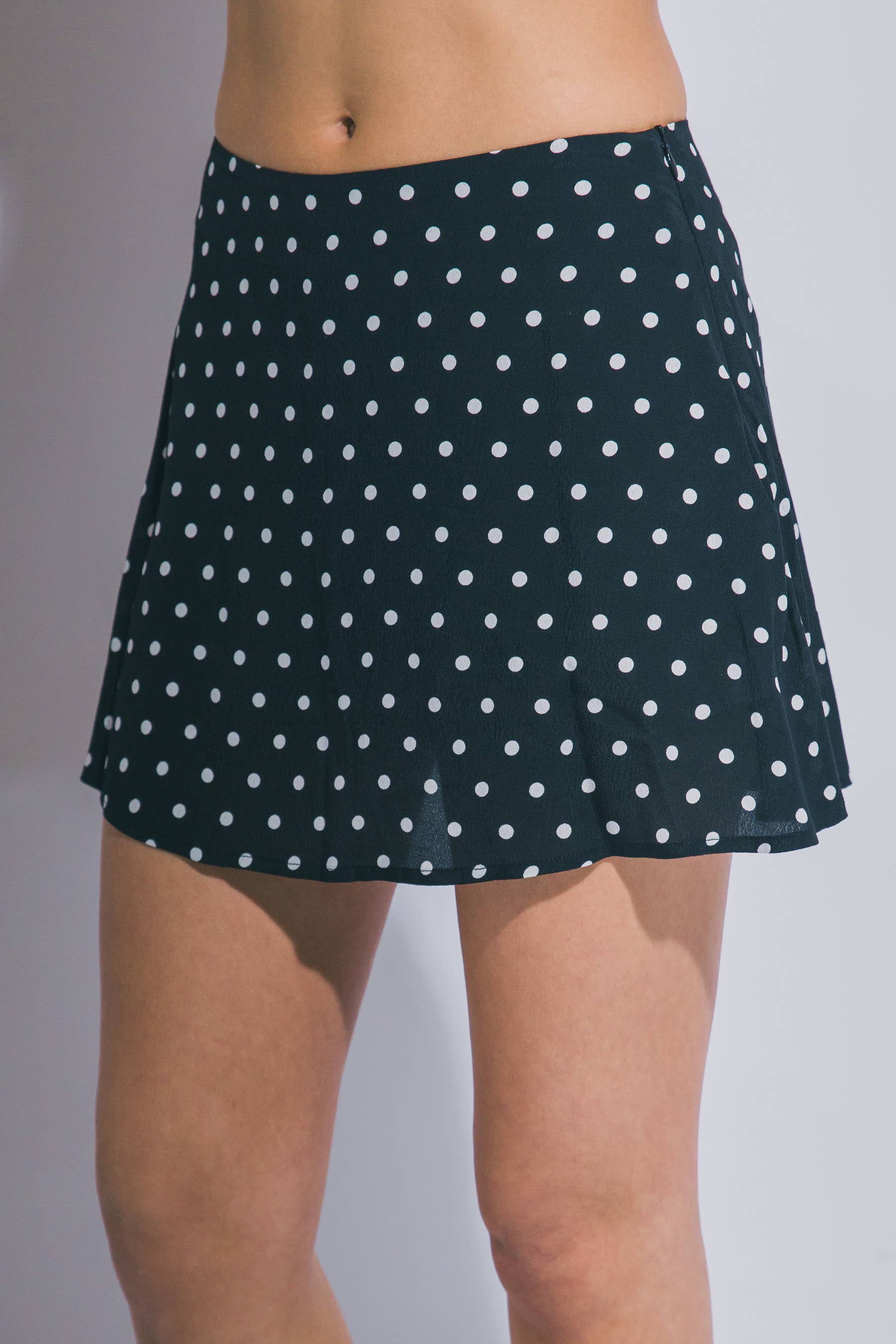 Classic Polka Dot Skort