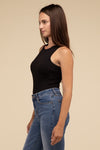 High Hopes Sleeveless Padded Bodysuit