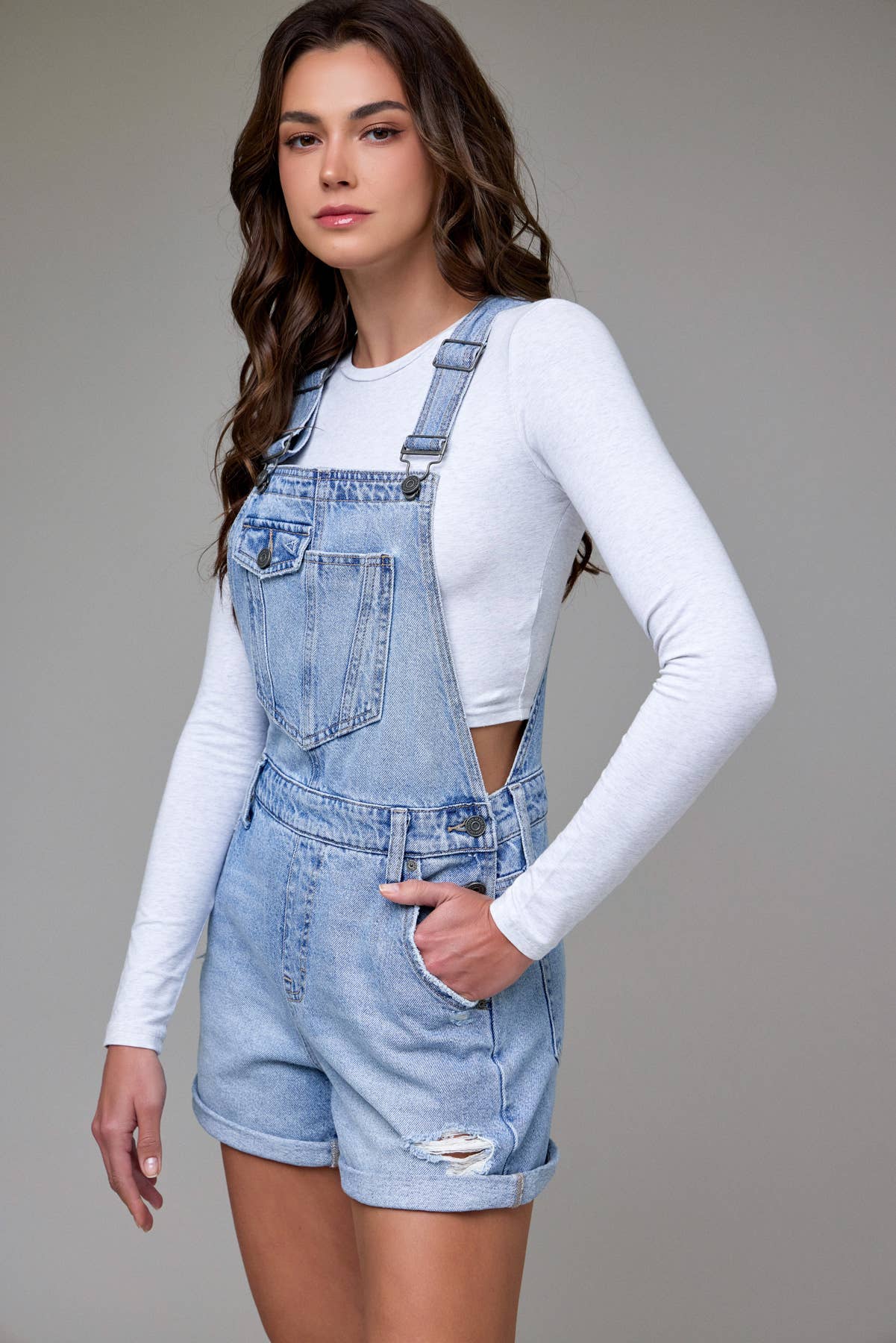 Summer Staple Overall Shorts