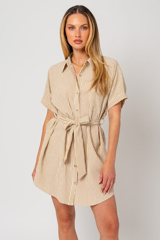 Set Sail Button Down Dress