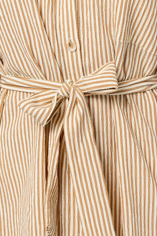 Set Sail Button Down Dress