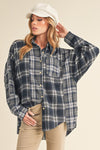 Hint Of Mint Flannel Shirt