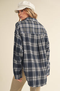 Hint Of Mint Flannel Shirt