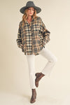 Hint Of Mint Flannel Shirt