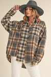 Hint Of Mint Flannel Shirt