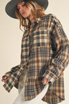Hint Of Mint Flannel Shirt