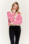 The Trend Pattern Sweater Cardigan