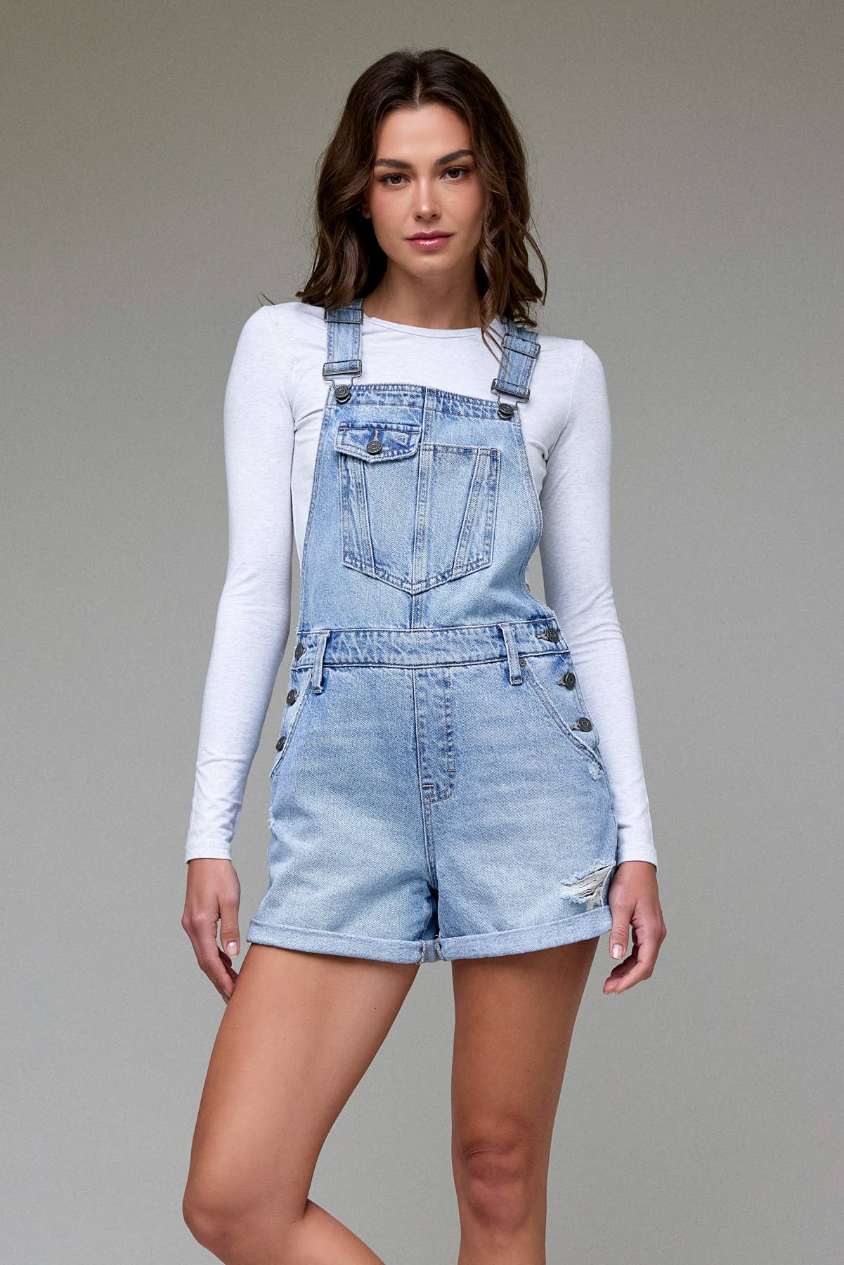 Summer Staple Overall Shorts