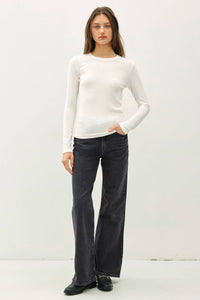 Ivory Essential Long Sleeve