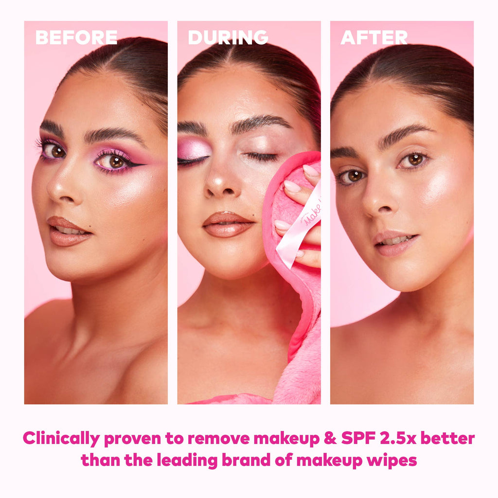 Makeup Eraser Cherry Crush 7-Day Set & Makeup Bag Gift Set
