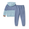 Boys Color Blocked Toddler Sweatshirt Set