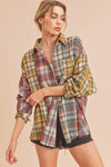 Hint Of Mint Flannel Shirt