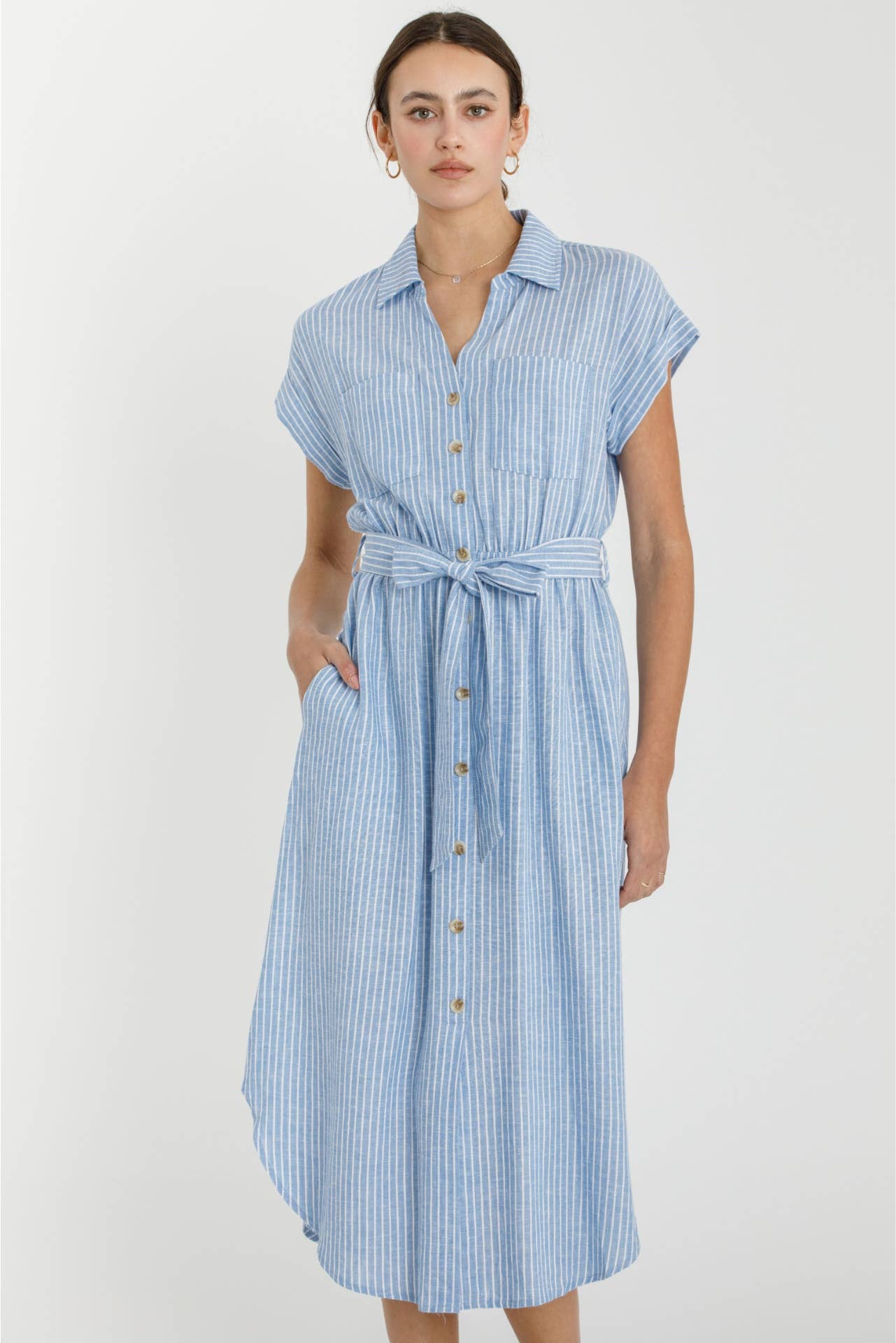 Morning Tide Stripe Dress