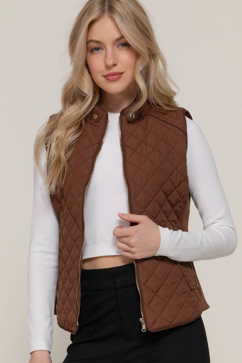 Quilted Comfort Vest