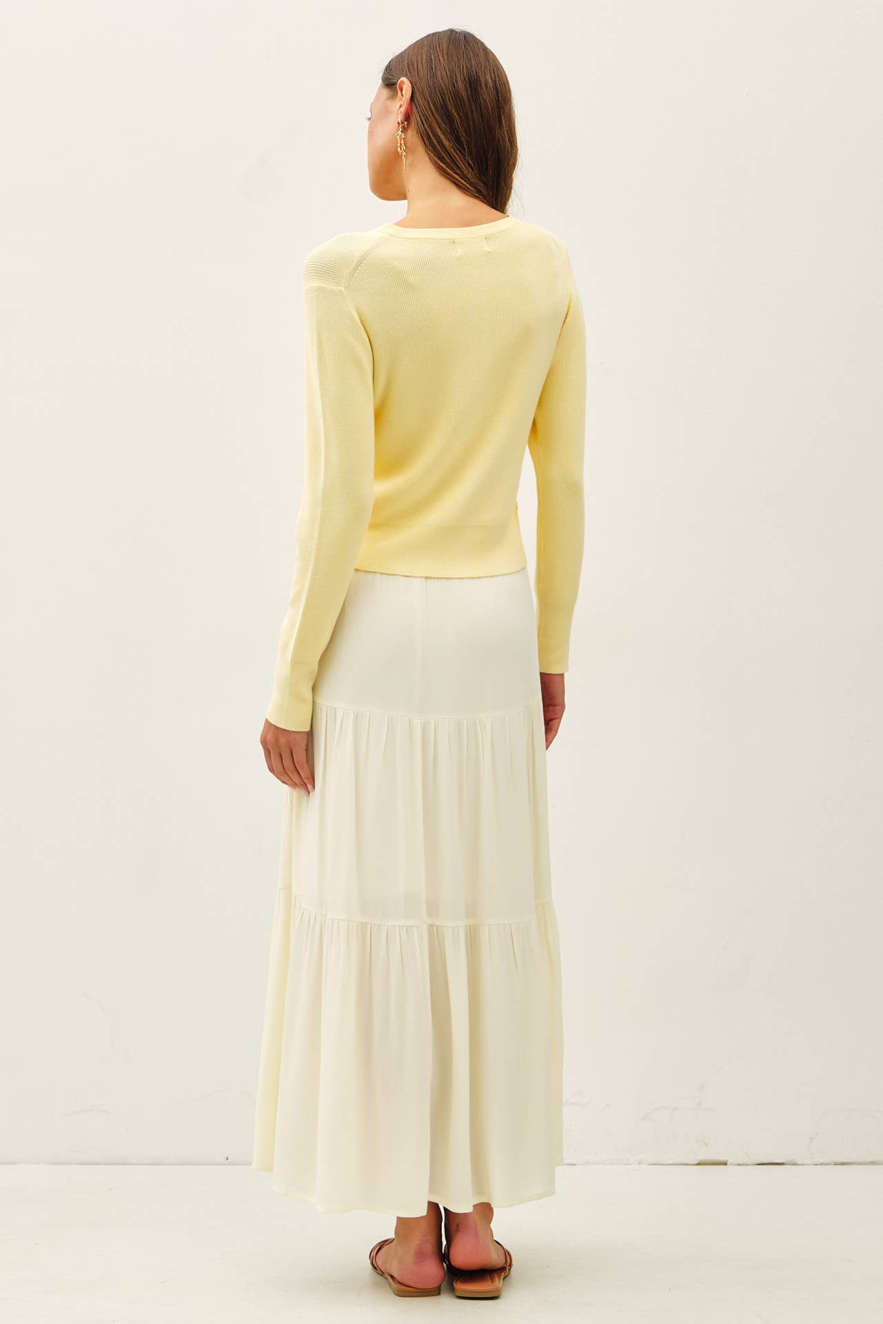 The Spring Glow Ribbed Cardigan