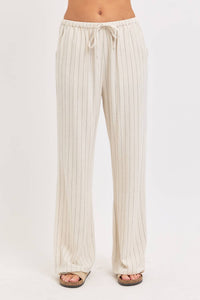 Resort Ready Striped Linen Pant