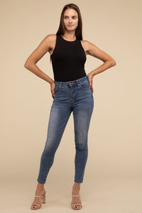 High Hopes Sleeveless Padded Bodysuit