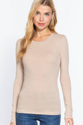 Long Sleeve High Neck