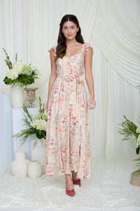 FLORAL MAXI DRESS