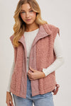 Blush Babe Fleece Sherpa Vest