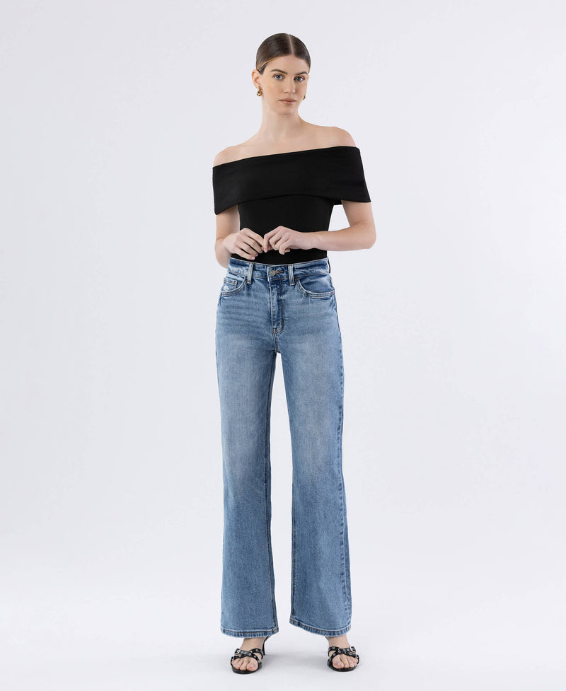 So 90's Super High Rise Wide Jean