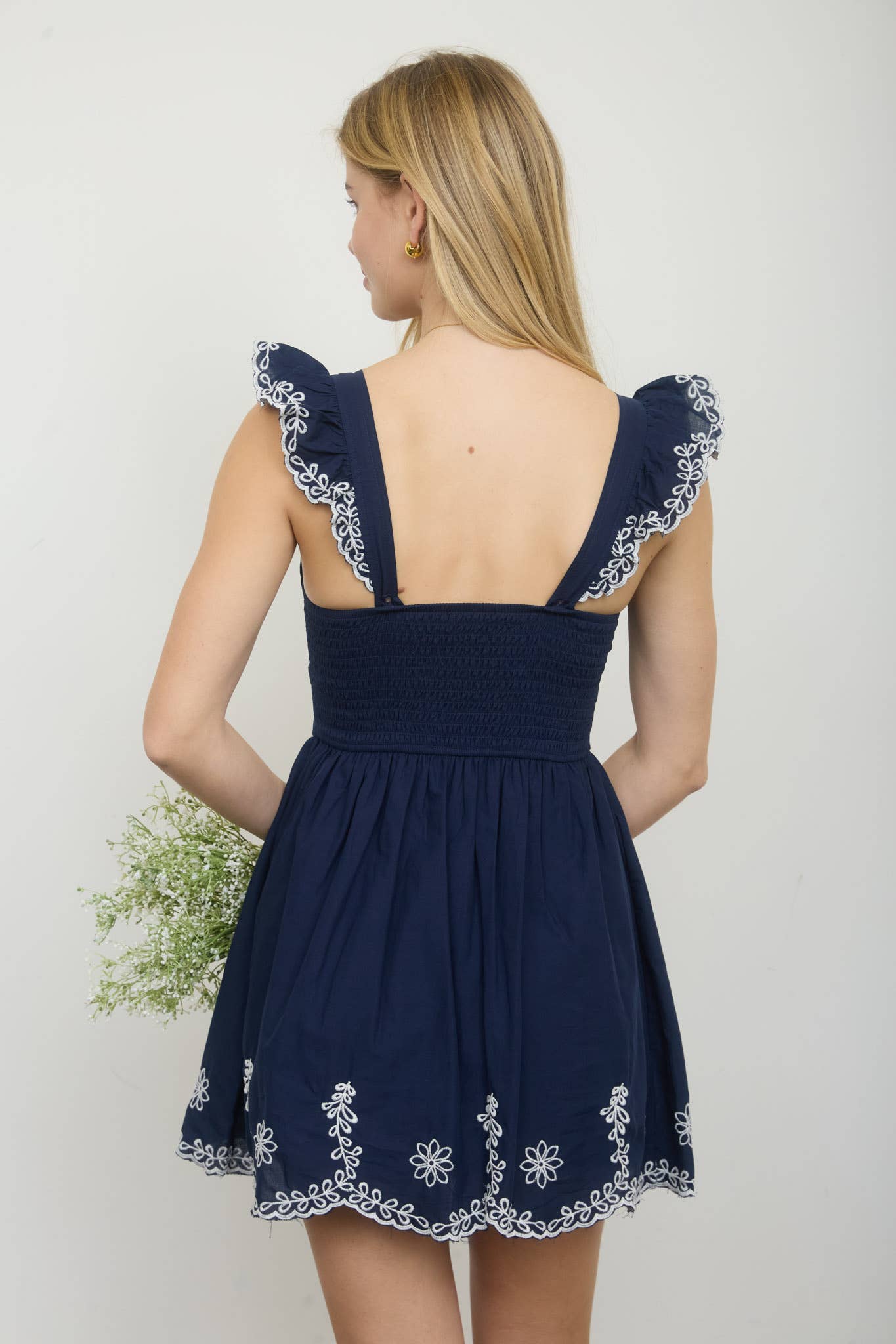 Sweet Stitch Embroidered Dress