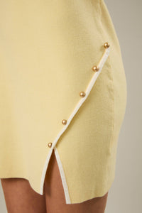 Buttery Yellow Knit Dress