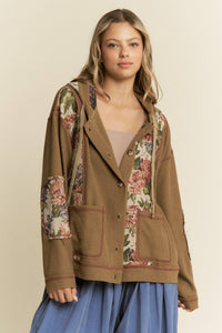 Vintage Inspired Floral Shacket