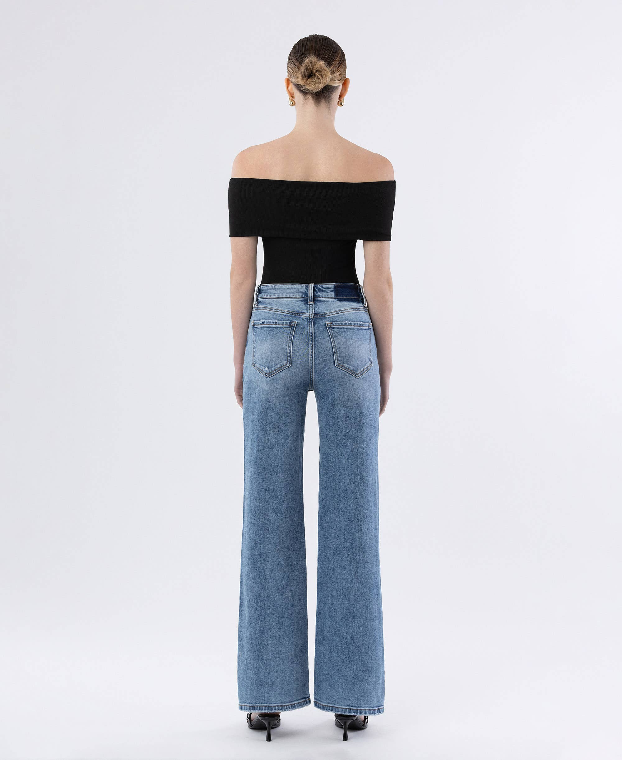 So 90's Super High Rise Wide Jean