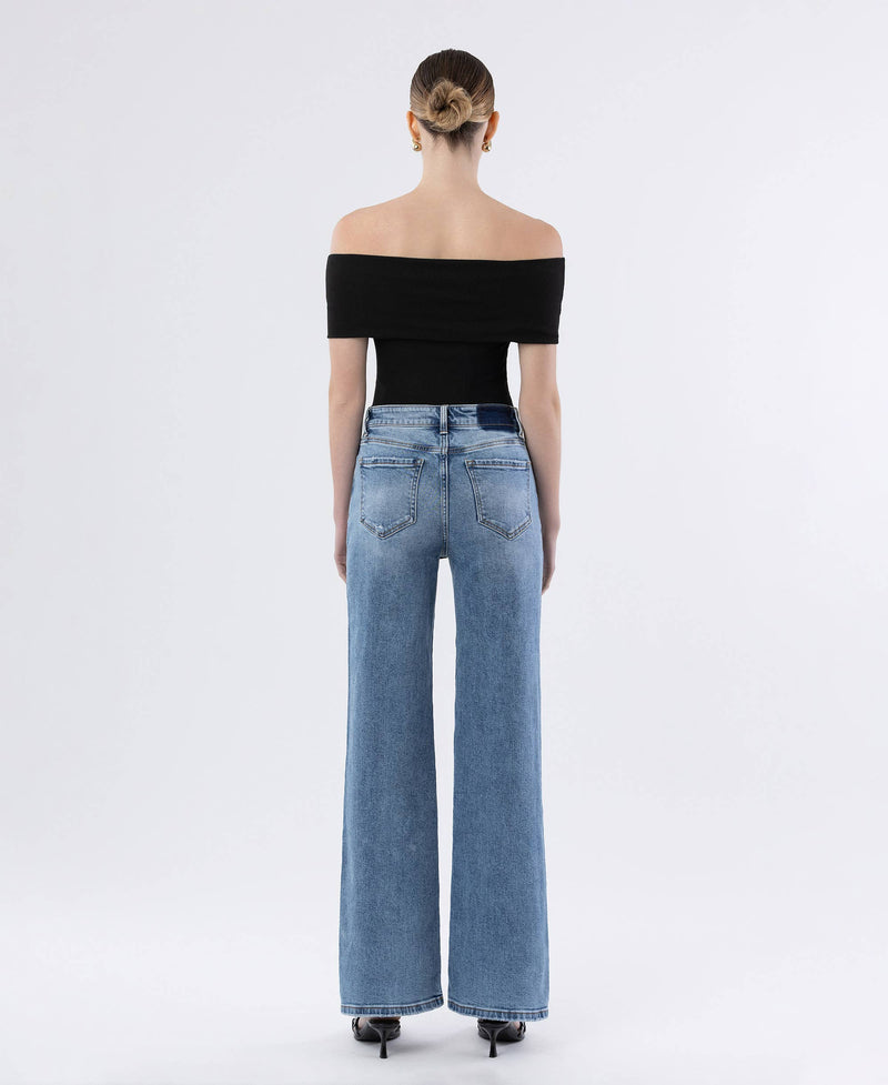 So 90's Super High Rise Wide Jean